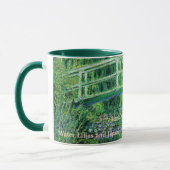 Water Lilies und die japanische Brücke, Claude Mon Tasse (Links)