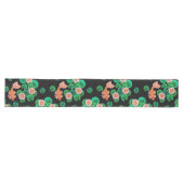 Water Lilies und Koi Fish Table Runner Großer Tischläufer (Horizontal)