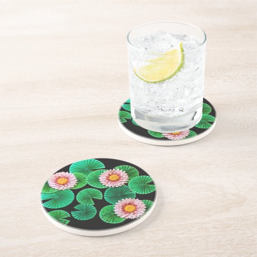 Water Lilies Untersetzer (Seite)