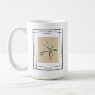 Water Lilies Vintager Muttertag Kaffeetasse