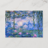 Water Lilies Visitenkarte (Vorderseite)