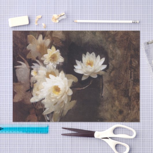 Water Lilies von Abbott Handerson Thayer Seidenpapier (Handwerk)