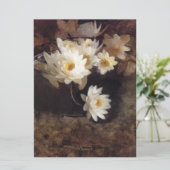 Water Lilies (von Abbott Henderson Thayer) Karte (Stehend Vorderseite)