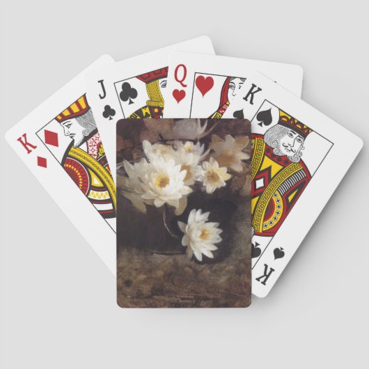 Water Lilies (von Abbott Henderson Thayer) Spielkarten (Rückseite)