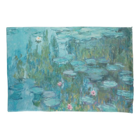 Water Lilies (von Claude Monet, 1915) Kissenbezug (Vorderseite-Links)