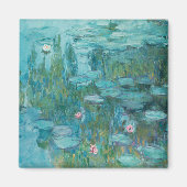 Water Lilies (von Claude Monet, 1915) Magnet (Vorne)
