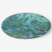 Water Lilies (von Claude Monet, 1915) Pappteller (Schrägansicht)