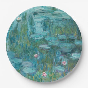 Water Lilies (von Claude Monet, 1915) Pappteller