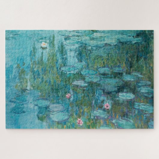 Water Lilies (von Claude Monet, 1915) Puzzle (Horizontal)