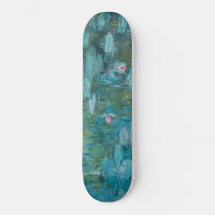 Water Lilies (von Claude Monet, 1915) Skateboard