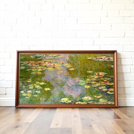Water Lilies von Claude Monet 1919 Poster