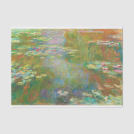 Water Lilies von Claude Monet Decoupage Seidenpapier