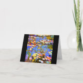 Water Lilies von Claude Monet, Fine Art, Karte (Vorderseite)