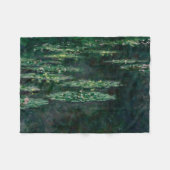 Water Lilies (von Claude Monet) Fleecedecke (Vorderseite (Horizontal))