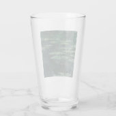 Water Lilies (von Claude Monet) Glas (Rückseite)