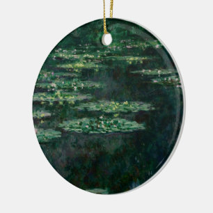 Water Lilies (von Claude Monet) Keramik Ornament