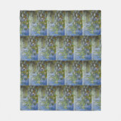 Water Lilies von Claude Monet Klassik Impressionis Fleecedecke (Vorderseite)