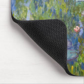 Water Lilies von Claude Monet Klassik Impressionis Mousepad (Ecke)
