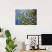 Water Lilies von Claude Monet Klassik Impressionis Poster (Heimbüro)