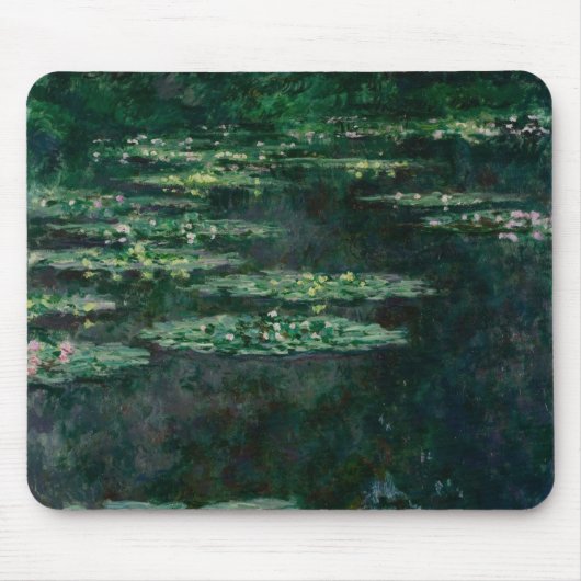 Water Lilies (von Claude Monet) Mousepad (Vorne)