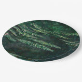 Water Lilies (von Claude Monet) Pappteller (Schrägansicht)