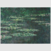 Water Lilies (von Claude Monet) Seidenpapier (Vorderseite)