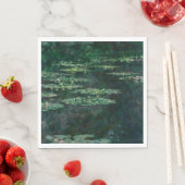 Water Lilies (von Claude Monet) Serviette (Beispiel)