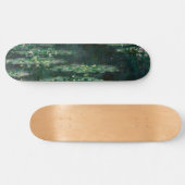 Water Lilies (von Claude Monet) Skateboard (Horizontal)