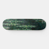 Water Lilies (von Claude Monet) Skateboard (Horizontal)