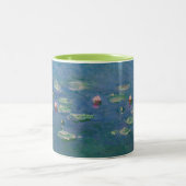 Water Lilies - von Monet Zweifarbige Tasse (Mittel)