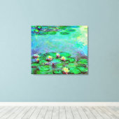 Water Lilis von Claude Monet Impressionismus Leinwanddruck (Insitu (Holzboden))
