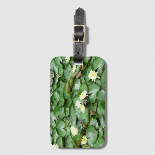 Water Lillies Gepäckanhänger (Vorderseite Vertikal)