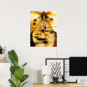 Water Lillium Print Poster (Heimbüro)