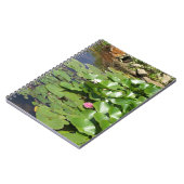 Water Lilly Notebook Notizblock (Linke Seite)