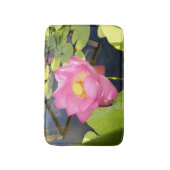 Water Lily Bath Mat Badematte (Vorderseite Vertikal)