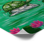 Water Lily Fairy Poster (Ecke)