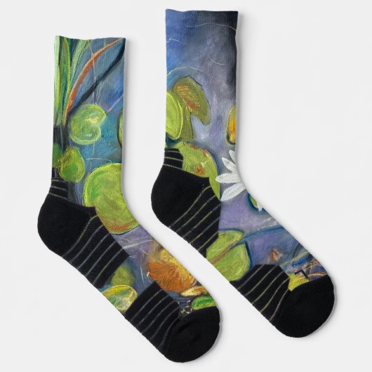 Water Lily in Bloom Socks Socken (Rechts)