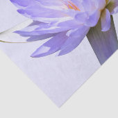 Water Lily Lavender Tissue Paper Gift Wrap Seidenpapier (Ausschnitt)