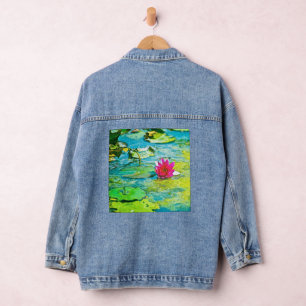 Water Lily Lilypad Jeansjacke