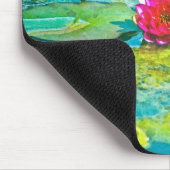 Water Lily Lilypad Mousepad (Ecke)