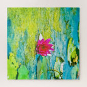Water Lily Lilypad Puzzle (Horizontal)