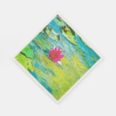Water Lily Lilypad Serviette (Ecke)