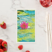 Water Lily Lilypad Serviette (Beispiel)