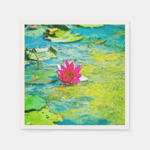 Water Lily Lilypad Serviette