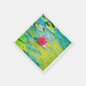 Water Lily Lilypad Serviette (Ecke)