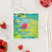 Water Lily Lilypad Serviette (Beispiel)