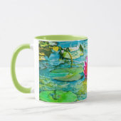 Water Lily Lilypad Tasse (Links)