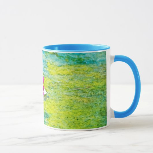 Water Lily Lilypad Tasse (Rechts)