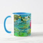 Water Lily Lilypad Tasse (Links)
