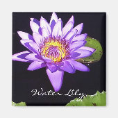 Water Lily Magnet (Vorne)